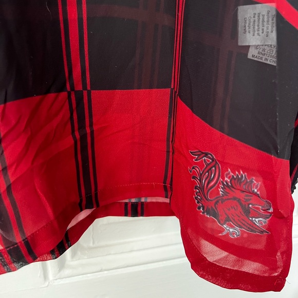 University of South Carolina gamecocks sheer tunic top. New with tags. M - Picture 3 of 4